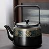 Chinese Retro Ceramic Teapot with Handle and Filter, Large Capacity