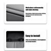 Car Seat Protector Mat Nappa Leather Anti-Slip and Full Wrap Front Bottom Car Seat Cushion Cover Driver Car Seat Cover