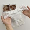 Bow Lace Panties Transparent Lace Thin Underwear Comfortable Mesh Flower Briefs  Lady