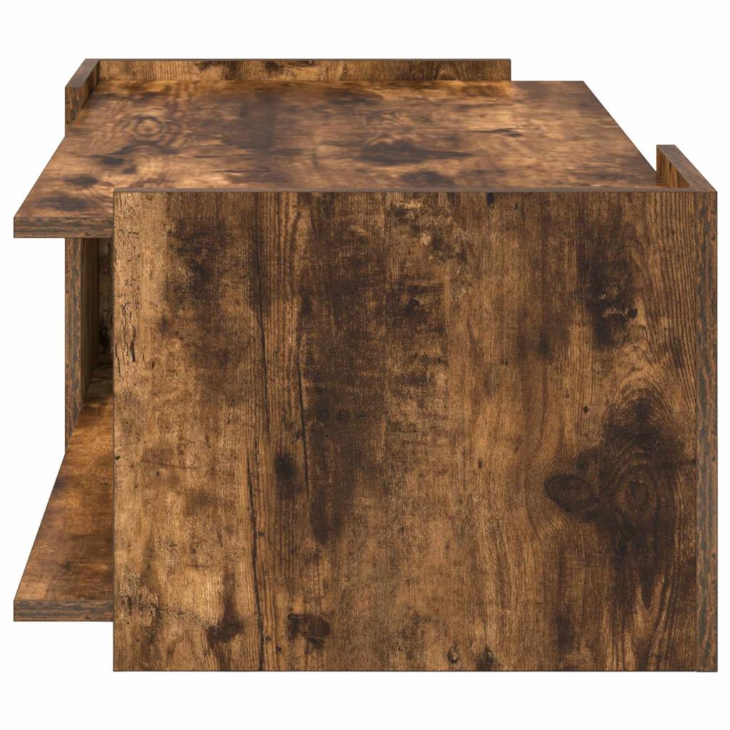 Coffee Table Smoked Oak 90 X 50 X 33 Cm Engineered Wood