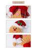 Creative Christmas Gingerbread Man Plush Ornament for Holiday Decoration