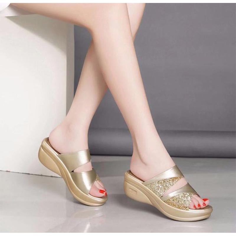 bling wedges