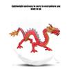 Dragon Shape Kids Children Simulation Fantasy Silicone Model Toy for Education Red