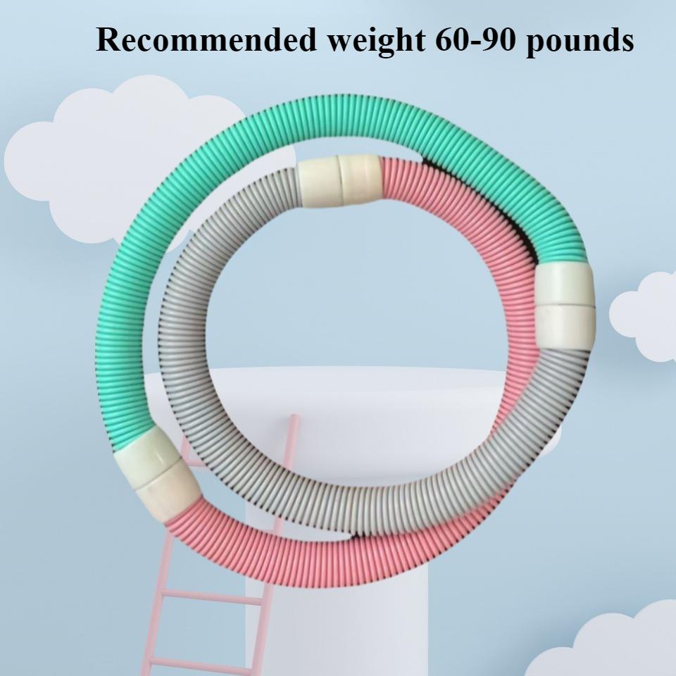 2/2.7/3 Catty Fitness Hoops Outdoor Pilates Exercise Ring Workout Thin Waist Weight Loss Aerobic Training Equipment for Home Gym