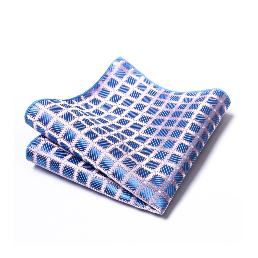 Men's Silk 1200-Needle High-Density Pocket Square