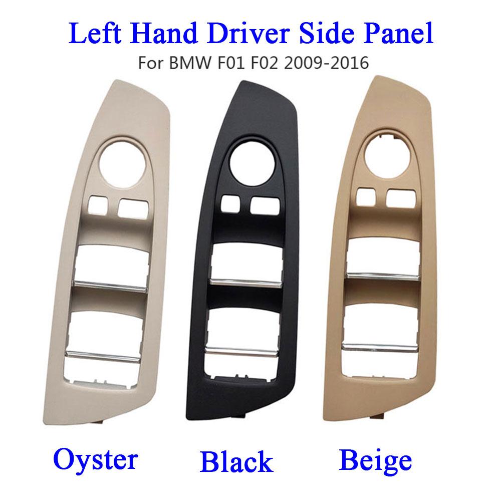 Interior Door Front Left Right Window Lift Control Switch Outer Cover Panel For BMW 7 Series F01 F02 730 735 740 745 750