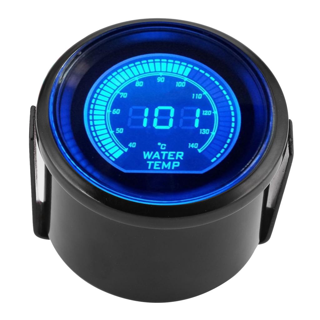 Water Temperature Meter for EVO Series Gauge with Sensor 52mm 2in Universal Blue and Red LED Backlit
