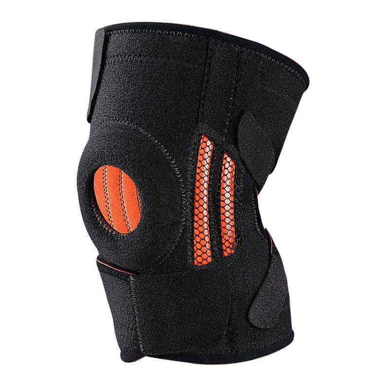 Straps Adjustable Pressurized Silicone Shock Absorption Basketball Riding Outdoor Mountaineering Pressurized Straps Sports Knee Cover