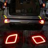 2pcs LED Rear Bumper Lamps For Toyota Highlander 2015 2016 2017 2018 2019
