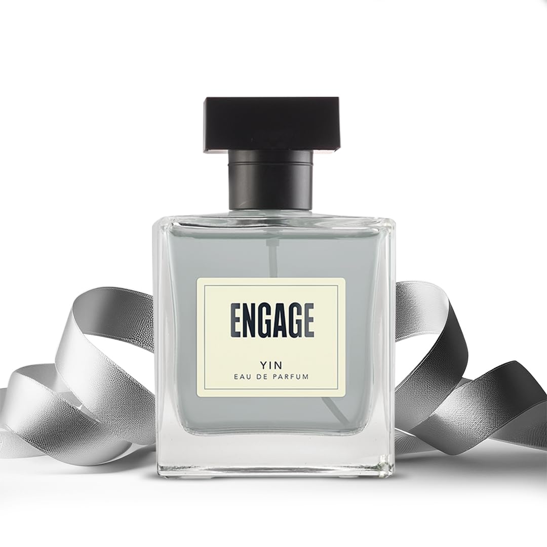 

Engage Yin Eau De Parfum For Men 90ml Long Lasting Woody Citrus Perfume Skin Friendly Fragrance Ideal Gift Masculine Scent