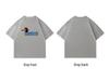 Women's Summer Retro Dachshund Print Loose Comfortable Five-Sleeve T-Shirt