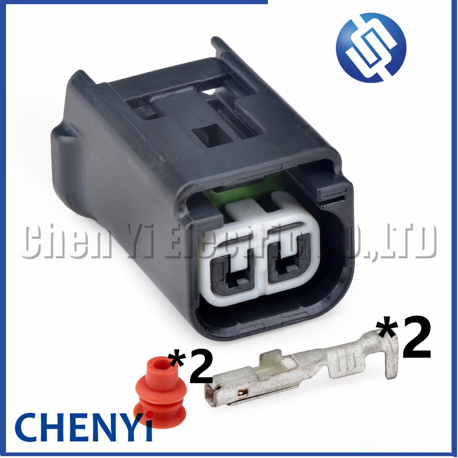 2 Pin Automotive waterproof connector Car ignition coil Wire harness plug 6189-7171 For Ford Mazda 2P