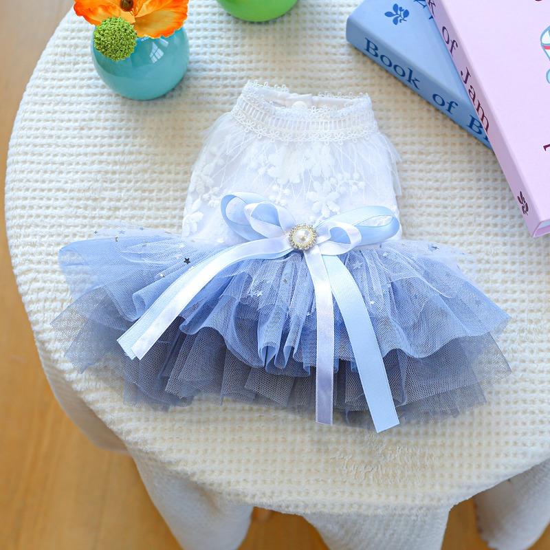 Pet Circle Small and Medium Dog Clothes Pet Supplies Pet Dog Clothes Andromeda Wedding Dress