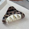 Black & Red Large Hair Claw Clip, Strong Hold Acrylic Jaw Clip, Fashion Hair Accessory for Thick Hair Women Daily Styling