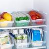 Home Kitchen Transparent Refrigerator Storage Compartment Thickened Plastic Food Storage and Organization Box Storage Basket