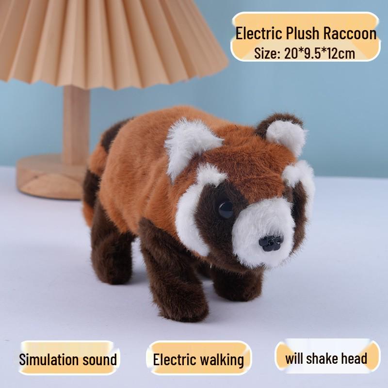Electric Walking Plush Panda Toy: Crawling, Walking, and Barking Panda for Children