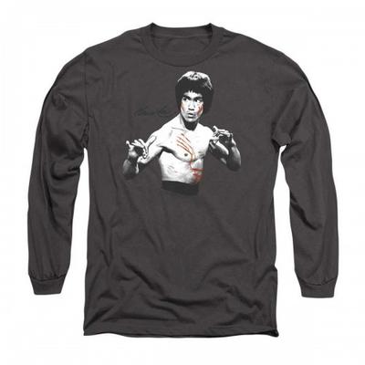 Bruce Lee Unisex Adult Final Confrontation Long-Sleeved T-Shirt