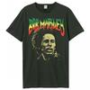 Verstärktes Unisex-Erwachsenen-Gesichts-Bob-Marley-T-Shirt
