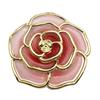 Foldable Rose Flower Handbag Hanger: Metal & Plastic Hook for Table Edge and Christmas Stocking.
