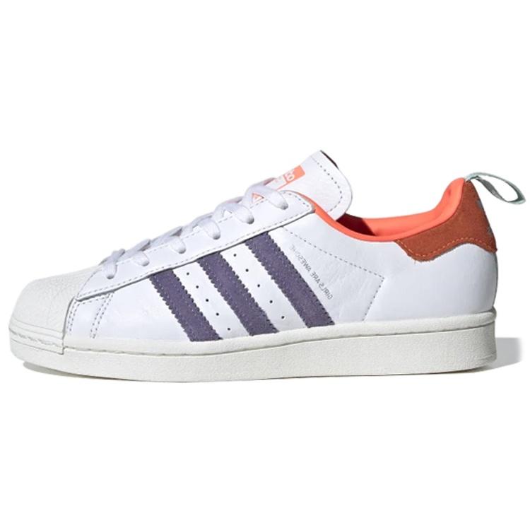 (GS) adidas Girls Are Awesome x Superstar J White Coral Kids FW8110 EU 35⅔