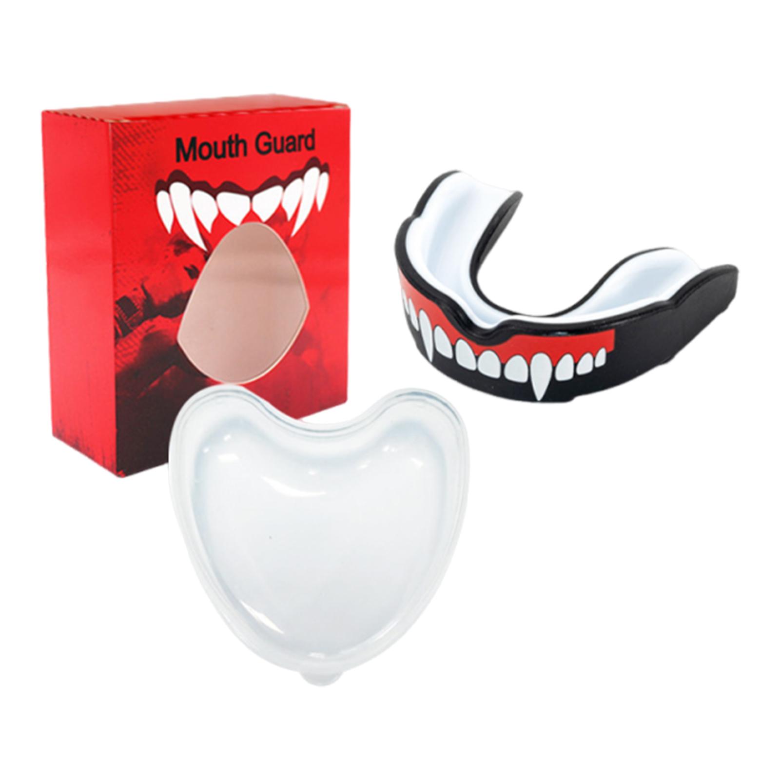Professional Boxing Sports Mouth Guard Mma Muay Thai Training Tooth Protection Case EVA Fighting Mouthguard For Boxing Sporter