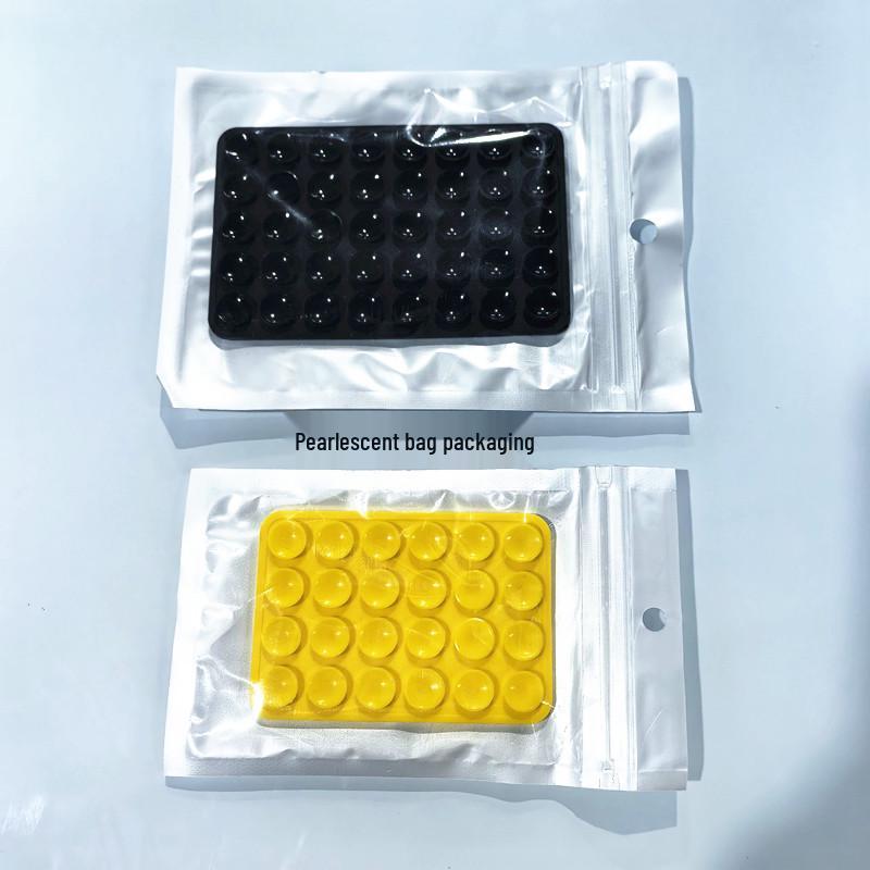 24 Strong Double-Sided Silicone Suction Cup Fixers - Multifunctional Small Adhesive Stickers