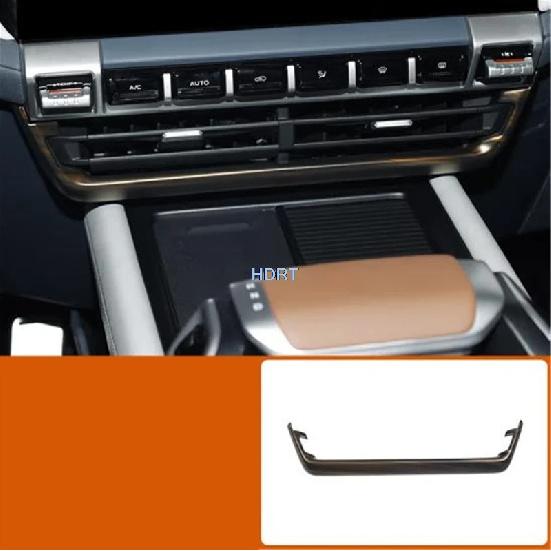 Car Styling Gear Shift Head Window Lift Button Panel Air Vent Outlet Cover Peach Wood Interior For Changan Deepal G318 2024 +