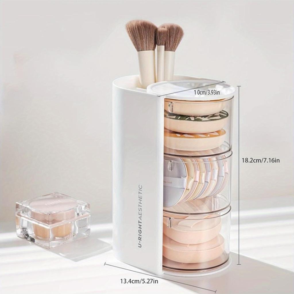 1 Stück Make-up PinselhalterMake-up Pinsel Organizer,Kosmetik Aufbewahrungs Organizer,Desktop Make-up Organizer für Make-up Pinsel,Beauty-Blender und Puderquasten
