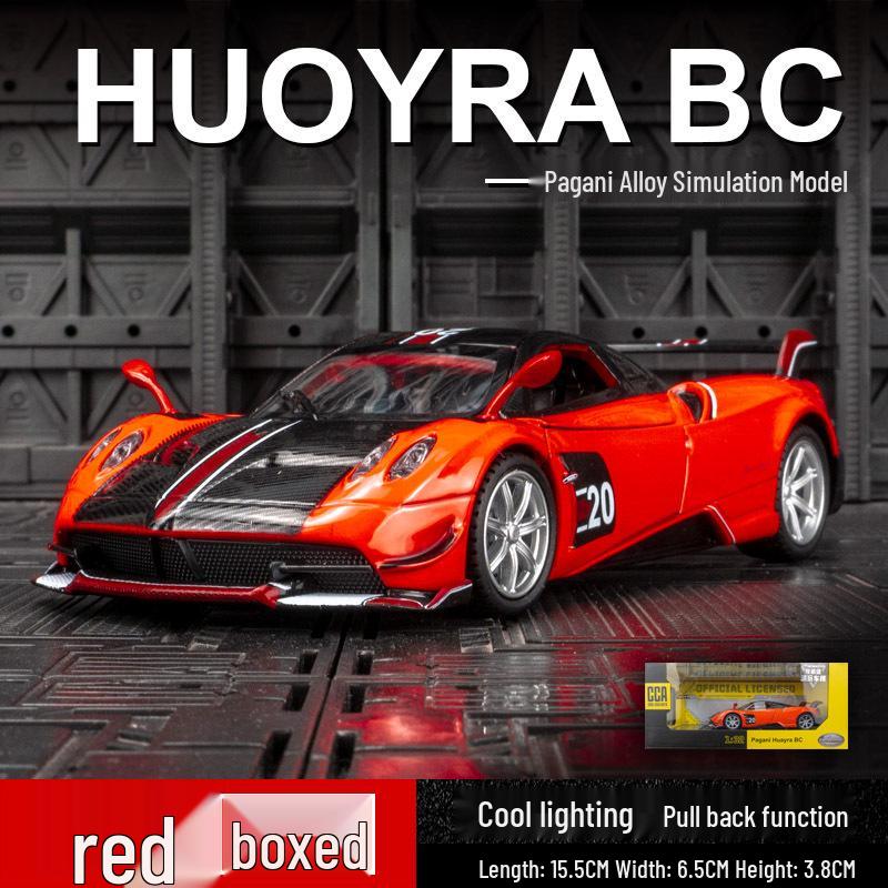 

Модель из сплава Caipo Pagani Huayra: Игрушечная спортивная машинка с инерционным механизмом для детей