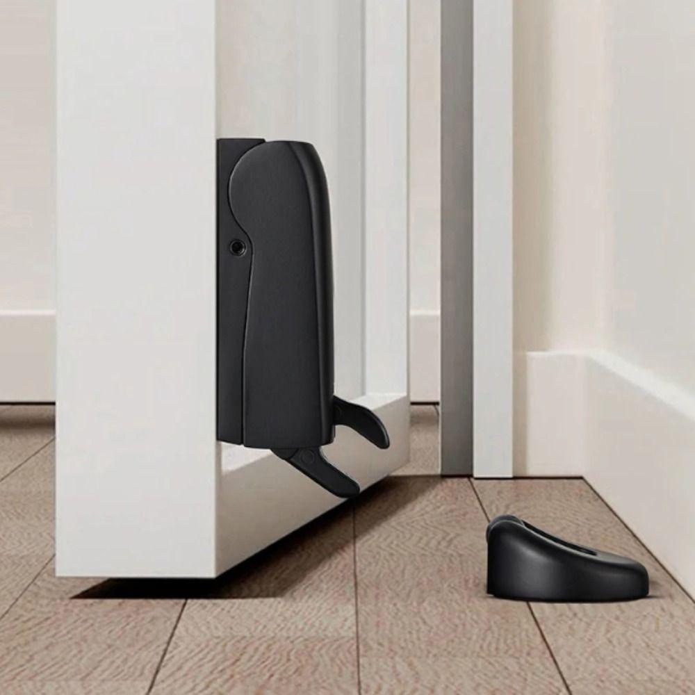 Metal Accessories Hydraulic Door Stopper Child-Safe Wall Mount Stopper Silent Door Stop  Entry Door