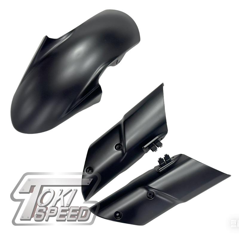 Для KAWASAKI Z1000 2010 2011 2012 2013 Мотоцикла Передняя боковая панель Крыло Защита вилки Обтекатель Обшивка Обтекатель Обшивка Грязезащитный щиток матовый черный