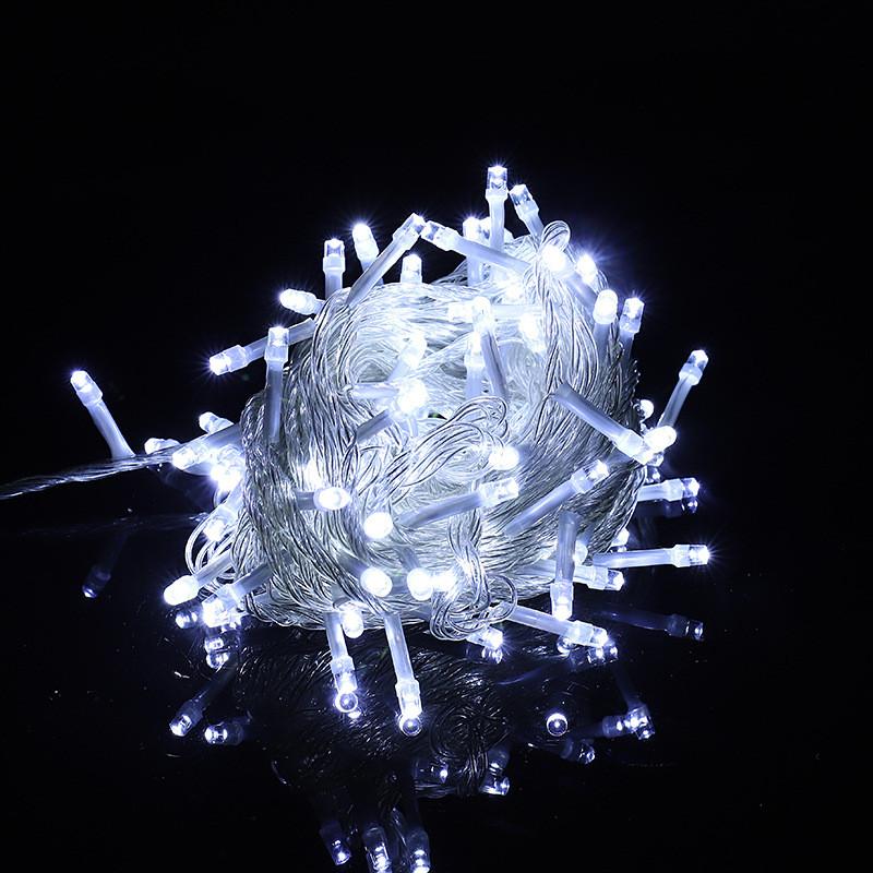 Weihnachtslichterkette mit acht Funktionen, wasserdicht, für den Außenbereich, zur Dekoration festlicher Anlässe