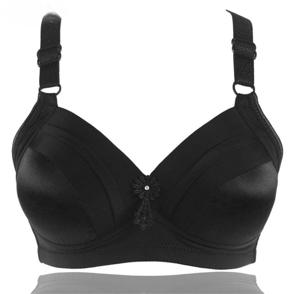 Large Size Thin Section Without Steel Ring Underwear, Comfortable Gathering Breathable Bra