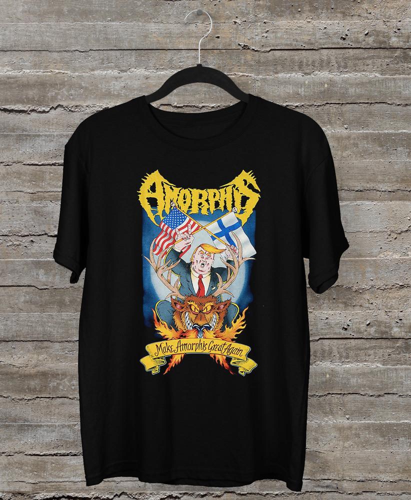

Make Amorphis great again Tshirt black short sleeve All sizes S5XL XA126 Unisex T-Shirt S