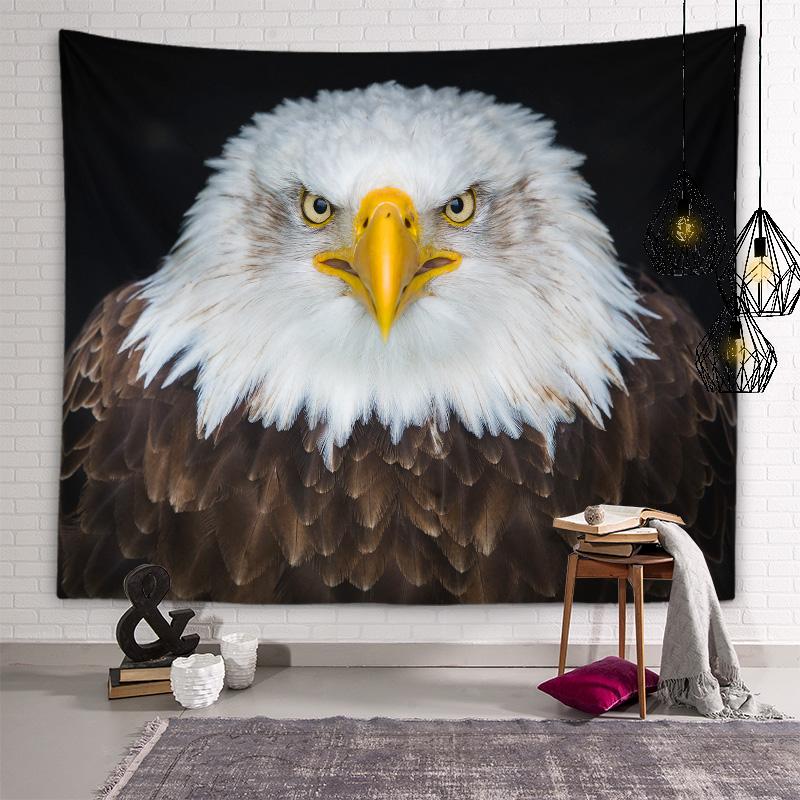 Kawaii Owl Tapestry Background Wall Art Decoration Wall Hanging Living Room Bedroom Dormitory Room Cute Animal Home Decoration