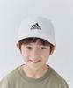Adidas adiLM CAP-01 Cap, White, Children's Size, Japan OSFZ (54-57cm, Equivalent To Japanese Sizes S-M)