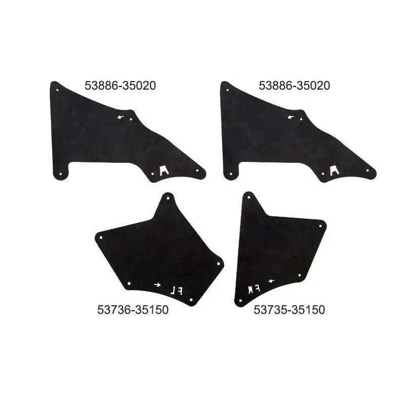 53735-35150 Spritzschutz Kotflügel Liner für Toyota Land Cruiser Prado Lexus 2003-Schürze Dichtung Schmutzfänger Guards