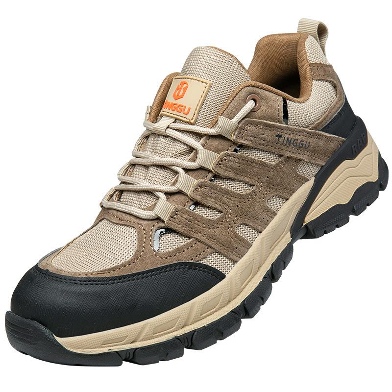 Fashion Men's Women's Shoes Anti-crush Anti-puncture Work Shoes Insulating Protective Safety Shoes Anti-slip Wear-resistant Tooling Shoe