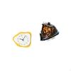 Modern Acrylic Wall Clock And Freestanding Decorative Table Ornament for Office Home Festival