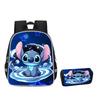 Stitch Peripheral Anime Backpack Men'S And Women'S School Bags