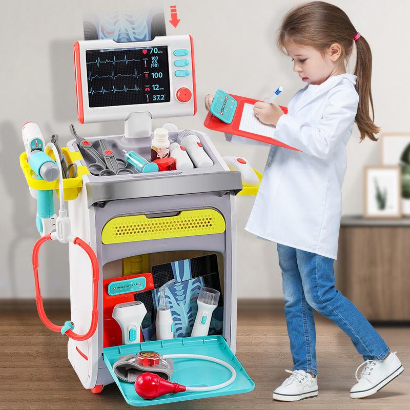 Kids' Doctor & Nurse Playset - Dollhouse Medical Kit for Kindergarten