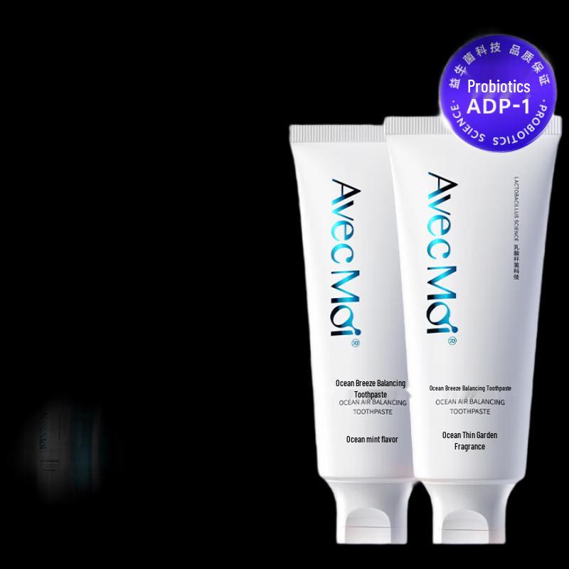 

Avec Moi Probiotic Toothpaste Set, Ocean Breeze