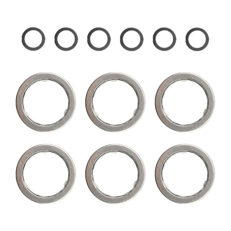 Kraftstoffeinspritzdüse Dichtungsringe Set Einfache Montage 13537591006 13537577649 für F20 F22 F25 Langlebiger Motorschutz