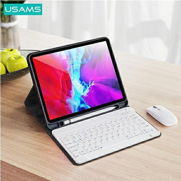 Usams Etui Winro Z Klawiaturą Ipad Pro11 Fioletowe Etui-Biała Klawiatura/Purple Cover-White Keyboard Ip011Yrxx03 (Us-Bh645)