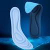4D Memory Foam Orthopedic Shoe Insoles Nano Antibacterial Deodorant Sweat Absorbing Pads Sports Shoes Running Cushions