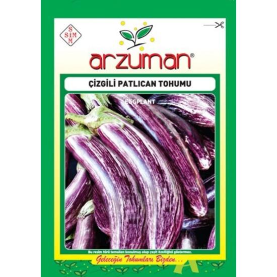 

Семена овощей баклажаны полосатые Arzuman 10 гр