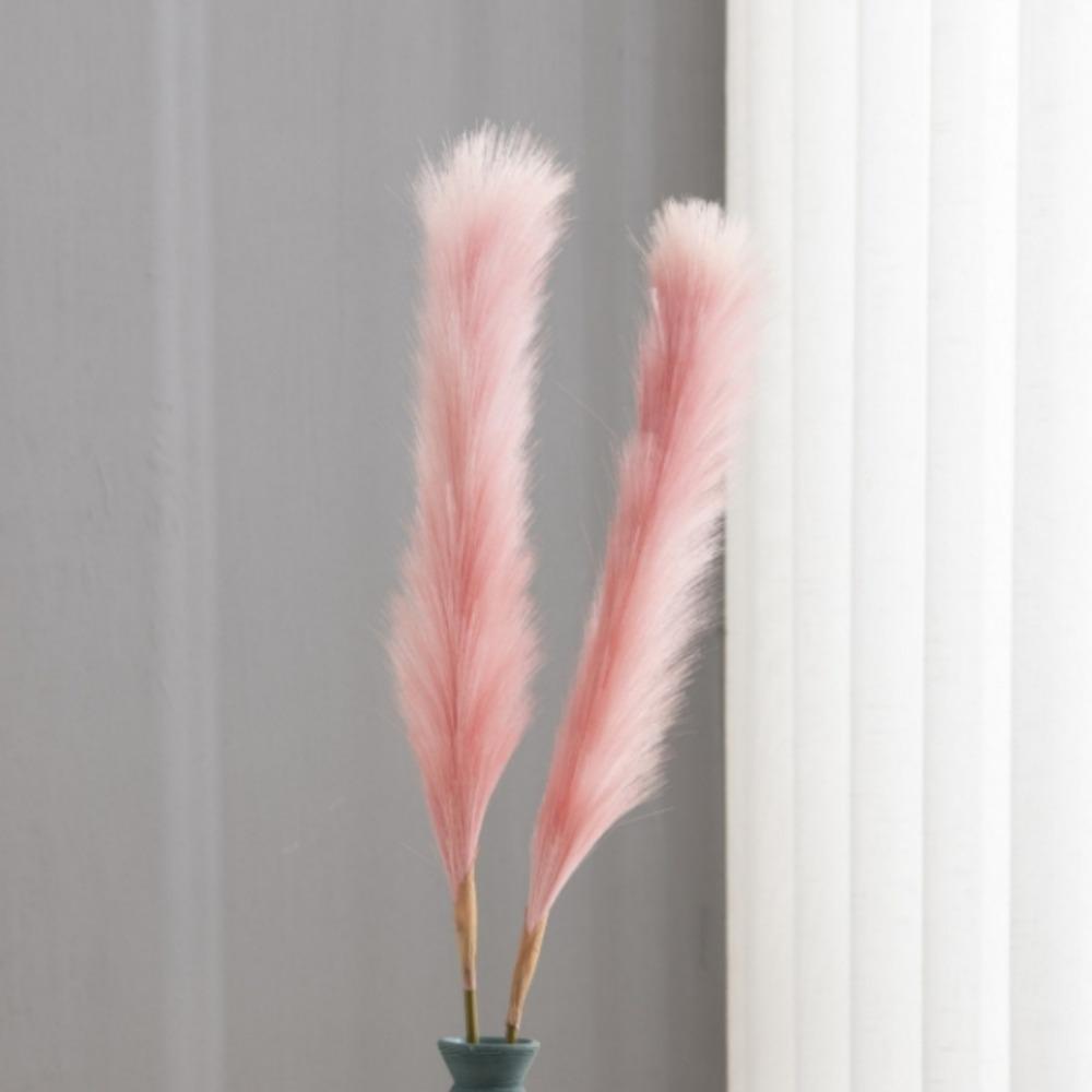 4 Pack 80cm Fake Pampas Fluffy Artificial Pampas Grass Table Vase Decoration Large Bouquet Home Wedding Party Birthday Mother's Day Decoration