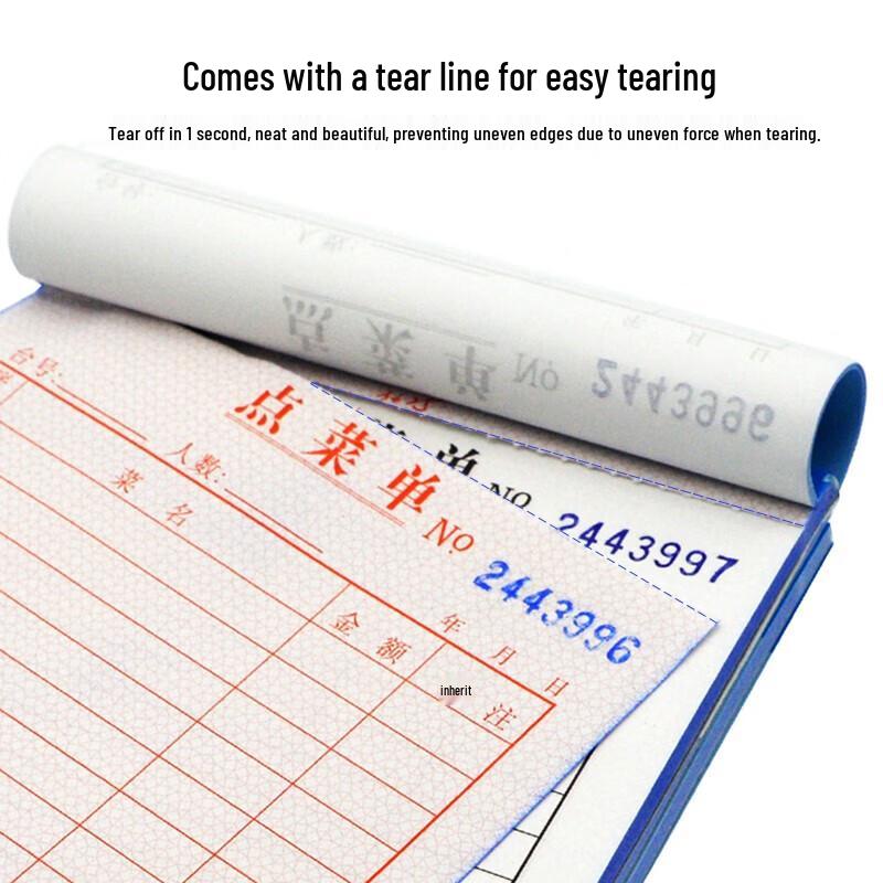 Carbonless Restaurant Order Forms