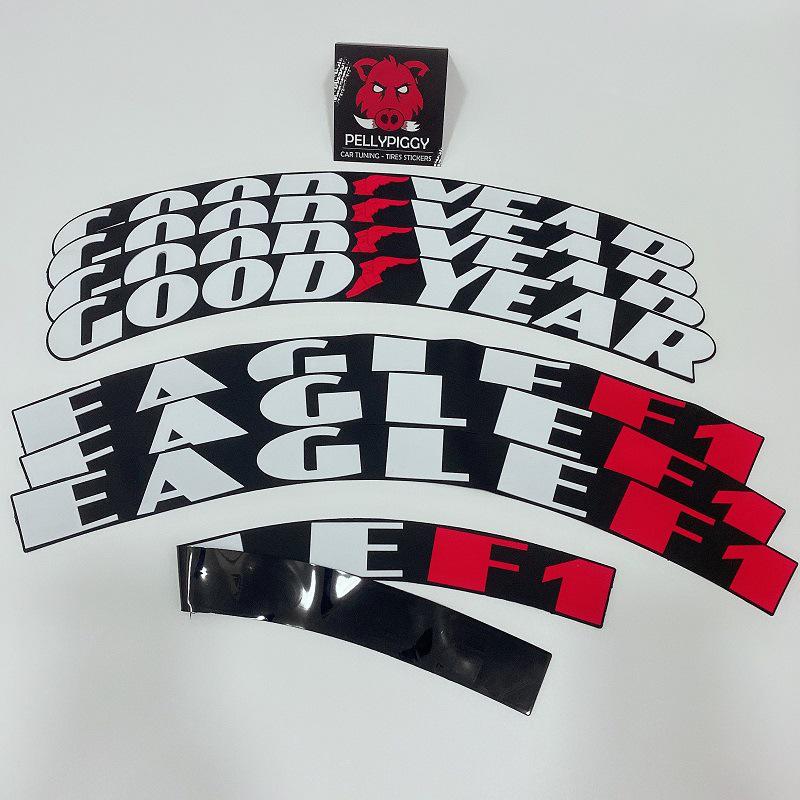 

Цельная светоотражающая 3D ПВХ наклейка с буквами для шин - Персонализированная модификация автомобиля Small (1.25 inch)