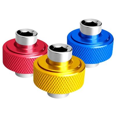 Portable Magnetic Drive Short Screwdriver Multifunctional Clamps Simple Mini Screwdrivers Repair Repair Parts Aluminum Alloy